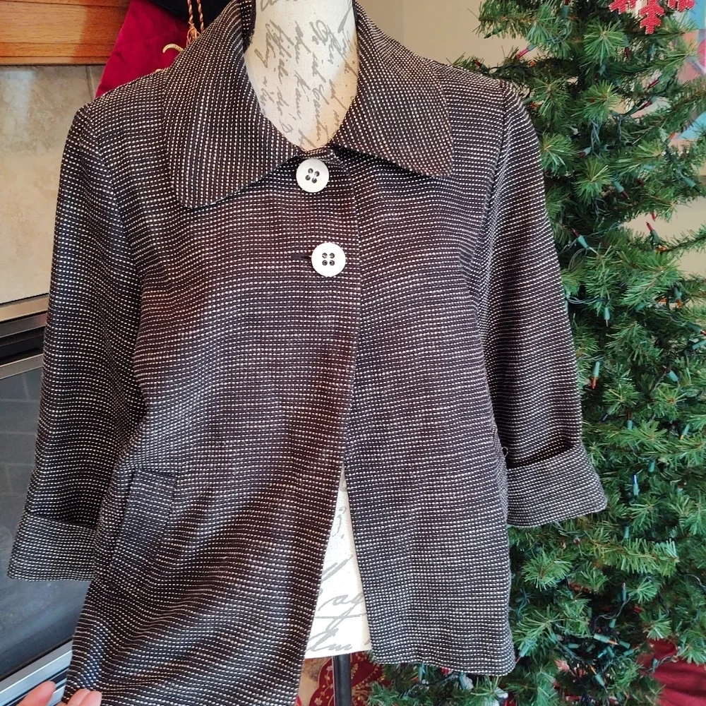 Studio Works Large Polka Dot Blazer!